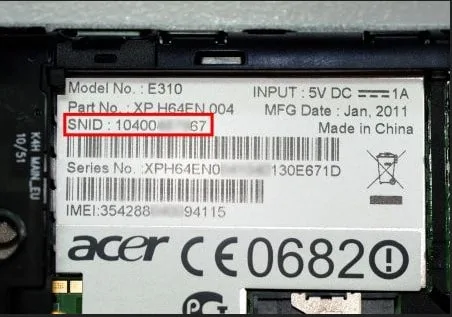 Check Serial Number of LaptopComputer
