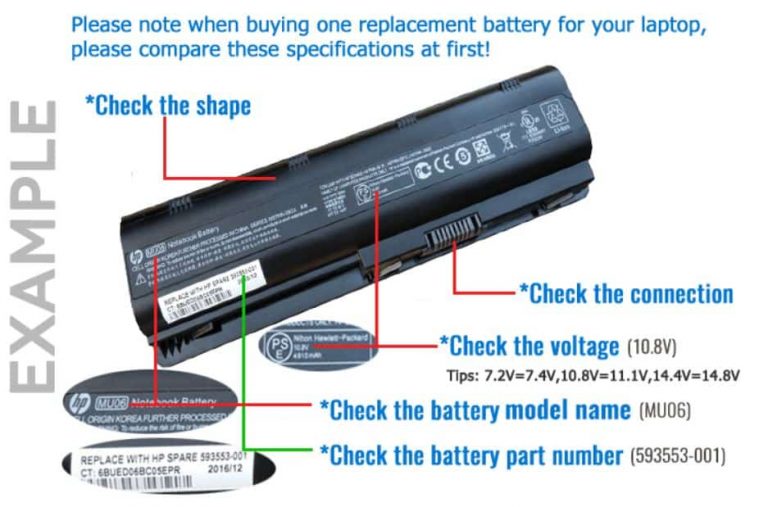 5 Easy Ways How to Find HP Laptop Battery Model Number