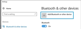 add Bluetooth or other devices