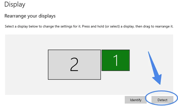 change order of display