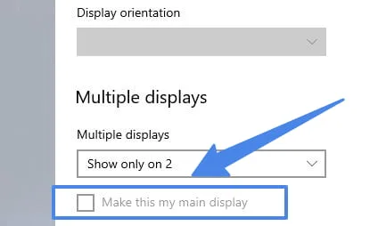 Make Primary Monitor