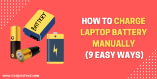 How To Charge Laptop Battery Manually