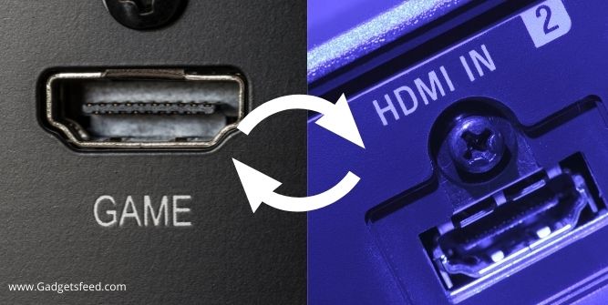 How to Change HDMI output to input