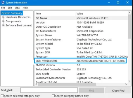 find acer laptop manufacture date using system information