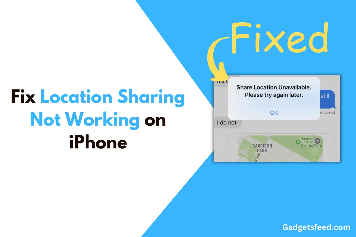 Fix Location Sharing Not Working on iPhone