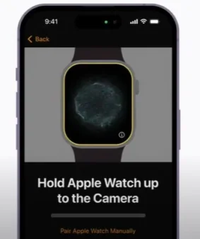 scan apple watch screen