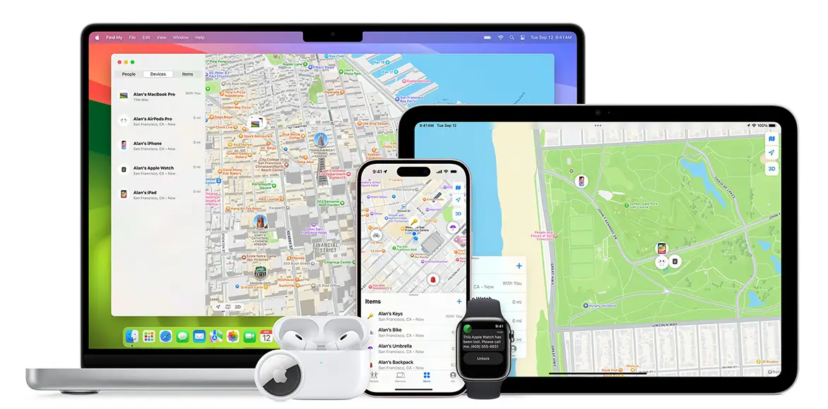 apple find my security and privacy