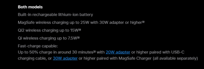 apple compitable charger for iphone 16