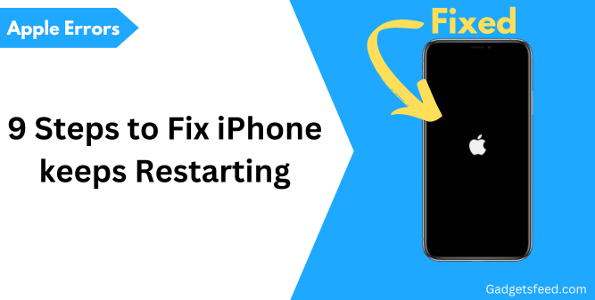 fix iPhone keeps Restarting