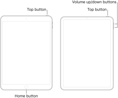 force restart ipad