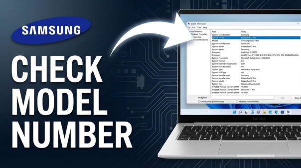Check model number of sAMSUNG