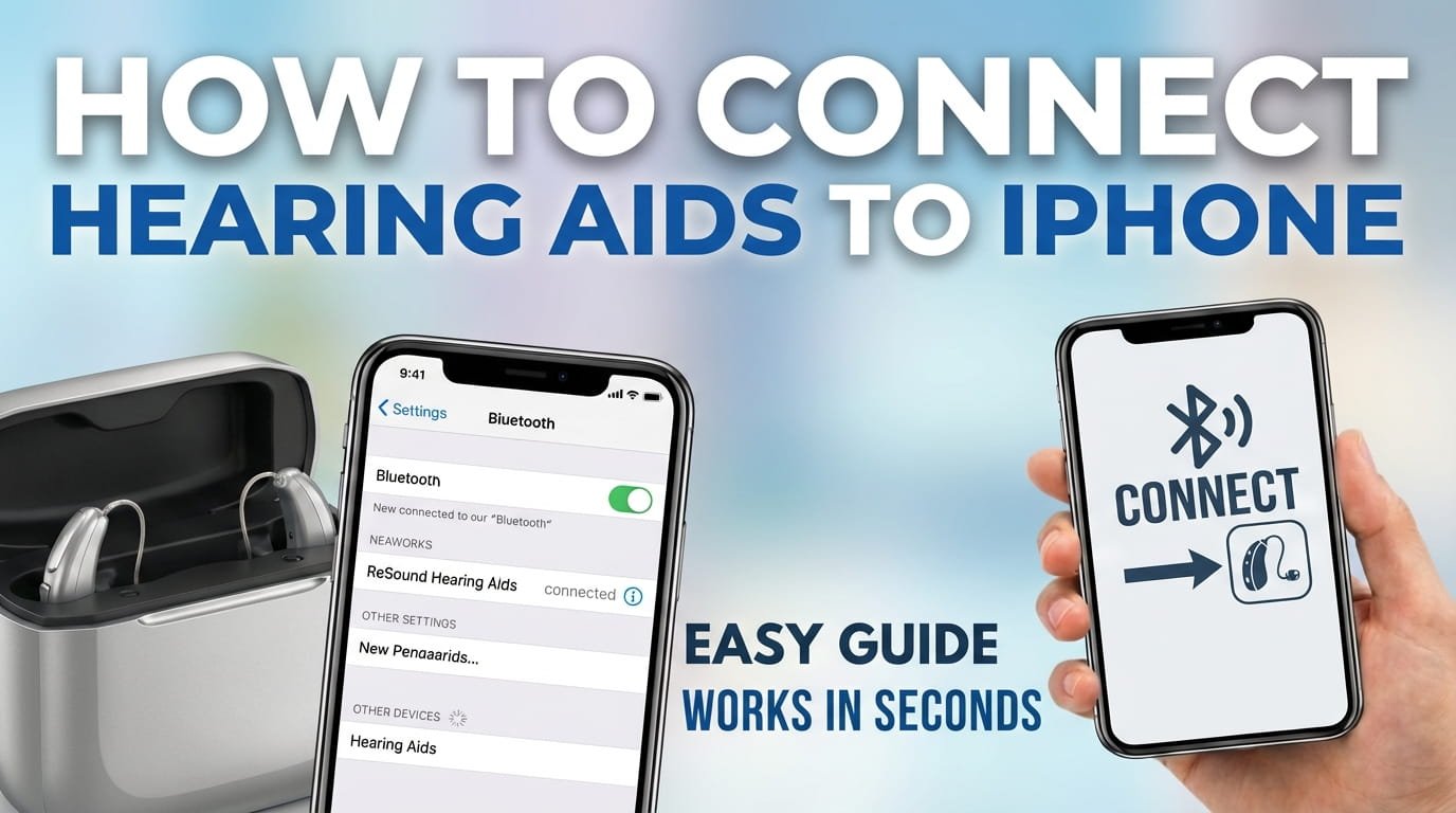 How to Connect Hearing Aids to iPhone